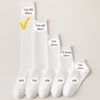 Tất Cotton Nữ Cổ Cao Đùi 56cm Gân Tăm Trơn Basic Phong Cách Hàn Quốc